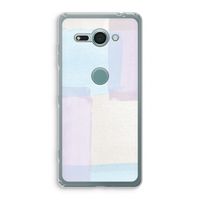 Square pastel: Sony Xperia XZ2 Compact Transparant Hoesje