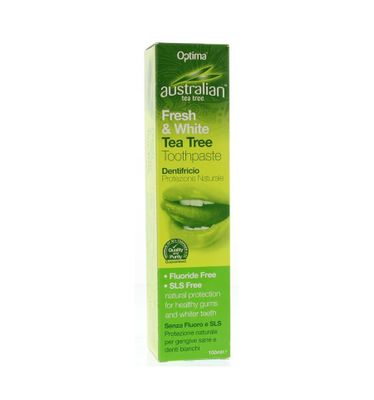 Australian tea tree tandpasta fresh & white