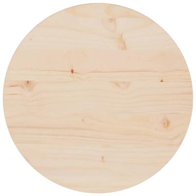 Tafelblad Ø40x2,5 cm massief grenenhout