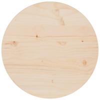Tafelblad Ø40x2,5 cm massief grenenhout