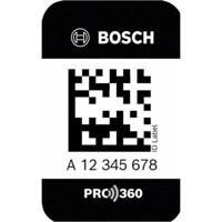 Bosch Professional 1600A02C1L Inventaris labels 25 x 50 mm 1 stuk(s) Sterk hechtend