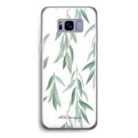 Branch up your life: Samsung Galaxy S8 Transparant Hoesje