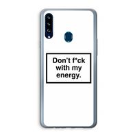 My energy: Samsung Galaxy A20s Transparant Hoesje