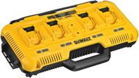 DeWalt DCB104 | 4- poort Snellader | 12V-18V / 54V XR | FlexVolt - DCB104-QW