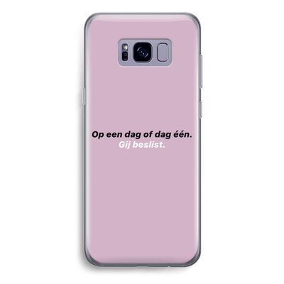 gij beslist: Samsung Galaxy S8 Plus Transparant Hoesje