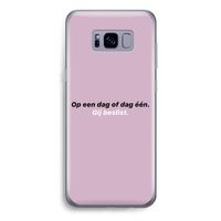 gij beslist: Samsung Galaxy S8 Plus Transparant Hoesje
