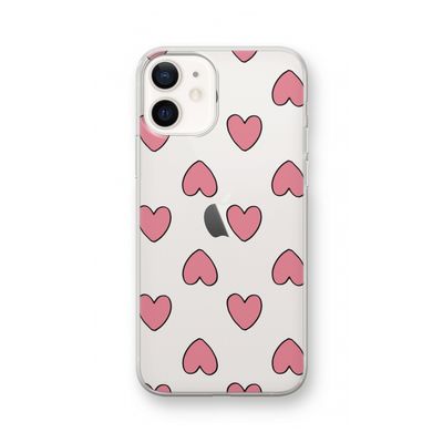 Ondersteboven verliefd: iPhone 12 Transparant Hoesje