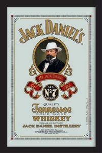 Jack Daniels spiegel Tennessee Whiskey