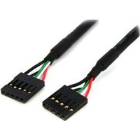 StarTech.com 45 cm Interne 5-Pin USB IDC Moederbord Aansluitkabel F/F - thumbnail