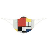 Loqi Mask Piet Mondrian -Composition with Red, Yellow & Blue