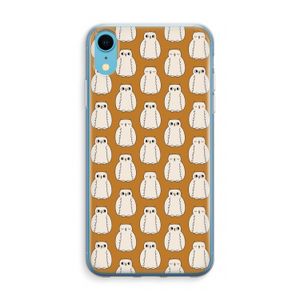 Uilen: iPhone XR Transparant Hoesje