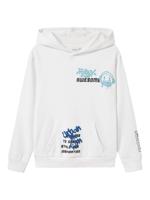 Name it winter hoodie jongens - wit - NkmLucian