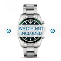 Horlogeband Armani AR6090 Staal 23mm - thumbnail
