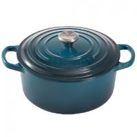 LE CREUSET - Signature - Braadpan 24cm Deep Teal - thumbnail