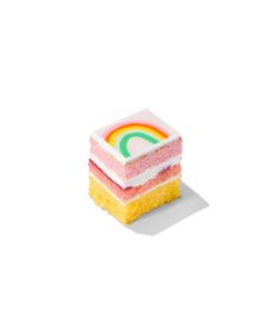 HEMA Regenboog Drie Kleuren Cake 12 Stuks