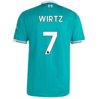 adidas Liverpool Wirtz 7 Derde Shirt Authentic 2025-2026