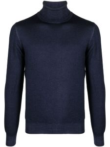 Fileria pull fin en laine vierge - Bleu