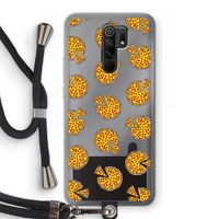 You Had Me At Pizza: Xiaomi Redmi 9 Transparant Hoesje met koord