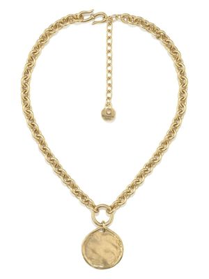 Goossens collier à pendentif médaillon - Or