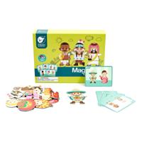 Classic World aankleedpuzzel mensen van de wereld, 60dlg.