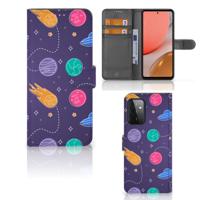 Samsung Galaxy A72 | Wallet Case | met Pasjes | Space