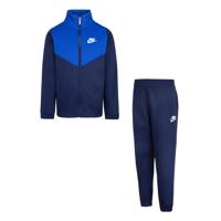 Nike Sportswear Essentials Trainingspak Full-Zip Peuters Donkerblauw Blauw Wit
