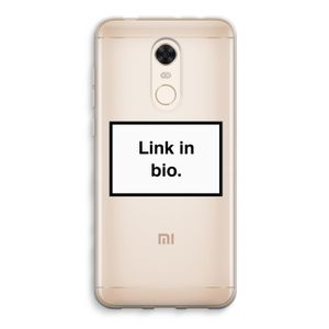 Link in bio: Xiaomi Redmi 5 Transparant Hoesje