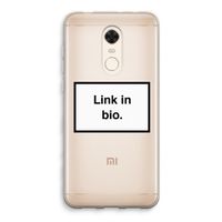 Link in bio: Xiaomi Redmi 5 Transparant Hoesje