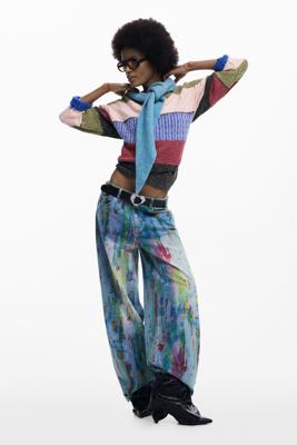 Arty denim broek - BLUE - 42