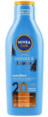Nivea Nivea Zonnebrand Melk Sun Protect & Bronze SPF20 - 200ml