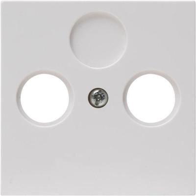 Enzo kopp hk07 wit afdekraam voor coax 4622040