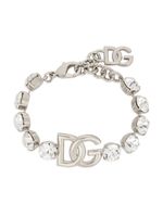 Dolce & Gabbana bracelet à logo strassé KIM DOLCE&GABBANA - Argent