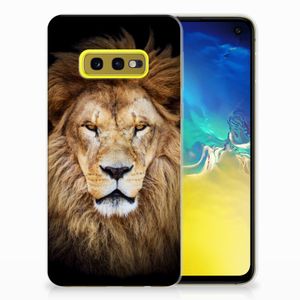 Samsung Galaxy S10e TPU Hoesje Leeuw