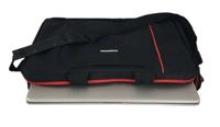 Esperanza SALERNO 39,6 cm (15.6") Tas met bovensluiting Zwart, Rood
