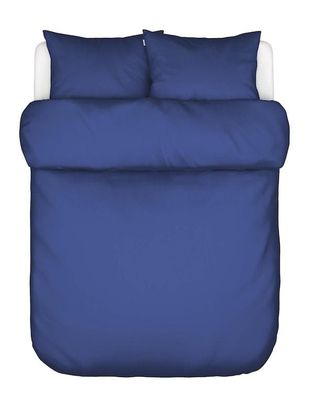 Marc O&apos;Polo Tove dekbedovertrek Cool cobalt