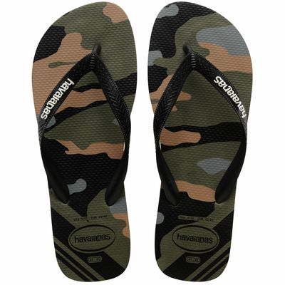 Havaianas Kids top camu green Groen maat 2728