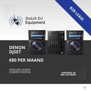 Denon DJ Denon SC6000 X1850 DJset B2B lease