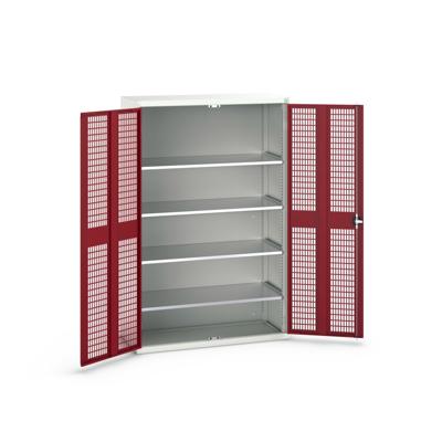 Bott Verso Kast Gevleugelde Deuren | 1300x550x2000mm | 4 Legborden | RAL 3004 - 16926783.24