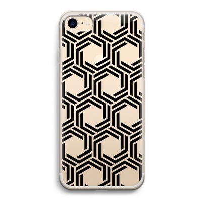 Geometrisch patroon: iPhone 7 Transparant Hoesje