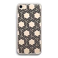 Geometrisch patroon: iPhone 7 Transparant Hoesje