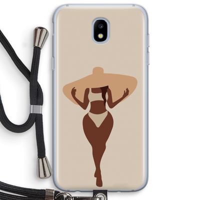 Let's get salty: Samsung Galaxy J5 (2017) Transparant Hoesje met koord