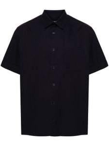 A.P.C. chemise en coton à boutonnière - Bleu