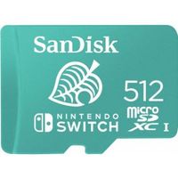 SanDisk Nintendo Switch 512GB MicroSDXC Geheugenkaart - thumbnail