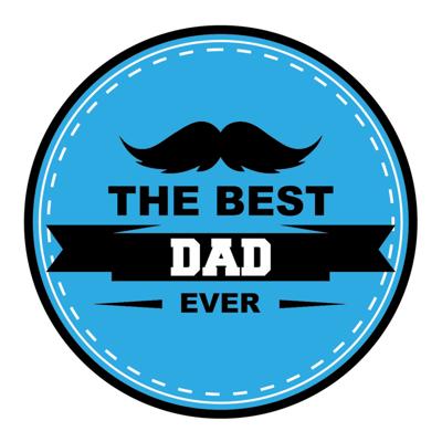 Vaderdag bierviltjes - the best dad ever - blauw - 15x stuks - cadeau onderzetters - verjaardag papa Vaderdag bierviltjes - the best dad ever - blauw - 15x stuks - cadeau onderzetters - verjaardag papa