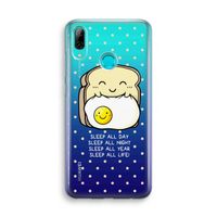 Sleep All Day: Huawei P Smart (2019) Transparant Hoesje