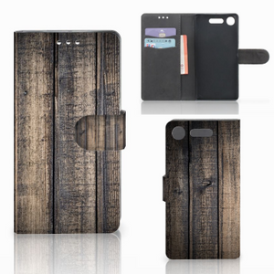 Sony Xperia XZ1 Book Style Case Steigerhout