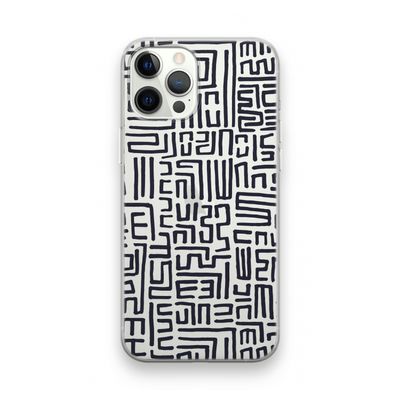 Moroccan Print: iPhone 12 Pro Transparant Hoesje