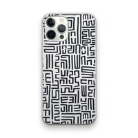 Moroccan Print: iPhone 12 Pro Transparant Hoesje