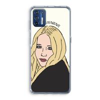Mary Kate: Motorola Moto G9 Plus Transparant Hoesje