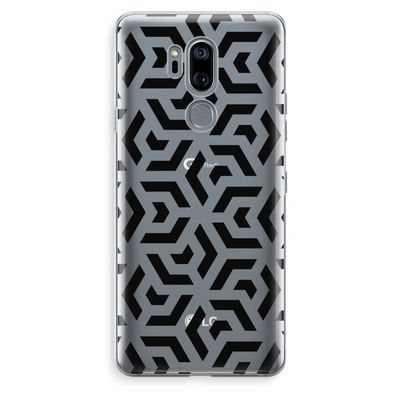 Crazy pattern: LG G7 Thinq Transparant Hoesje